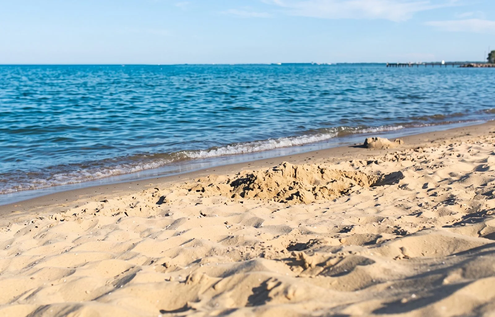 Atlantic beach at Praia da Tocha
